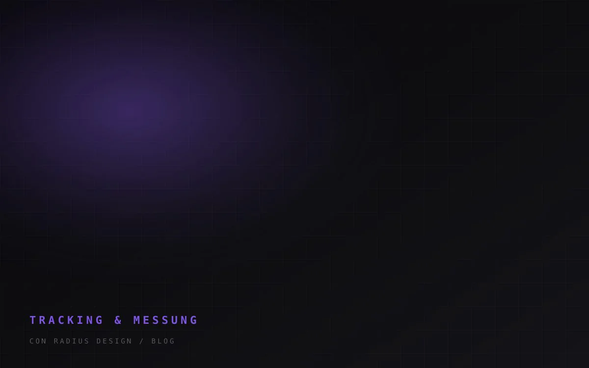 Tracking & Messung — Beitragsbild