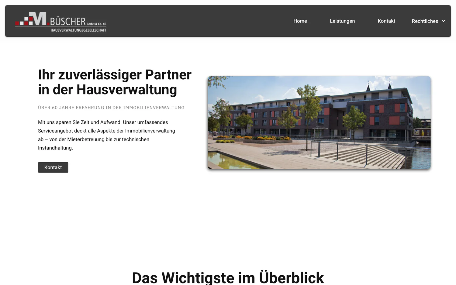 Büscher Hausverwaltung — buescher-hausverwaltung.de