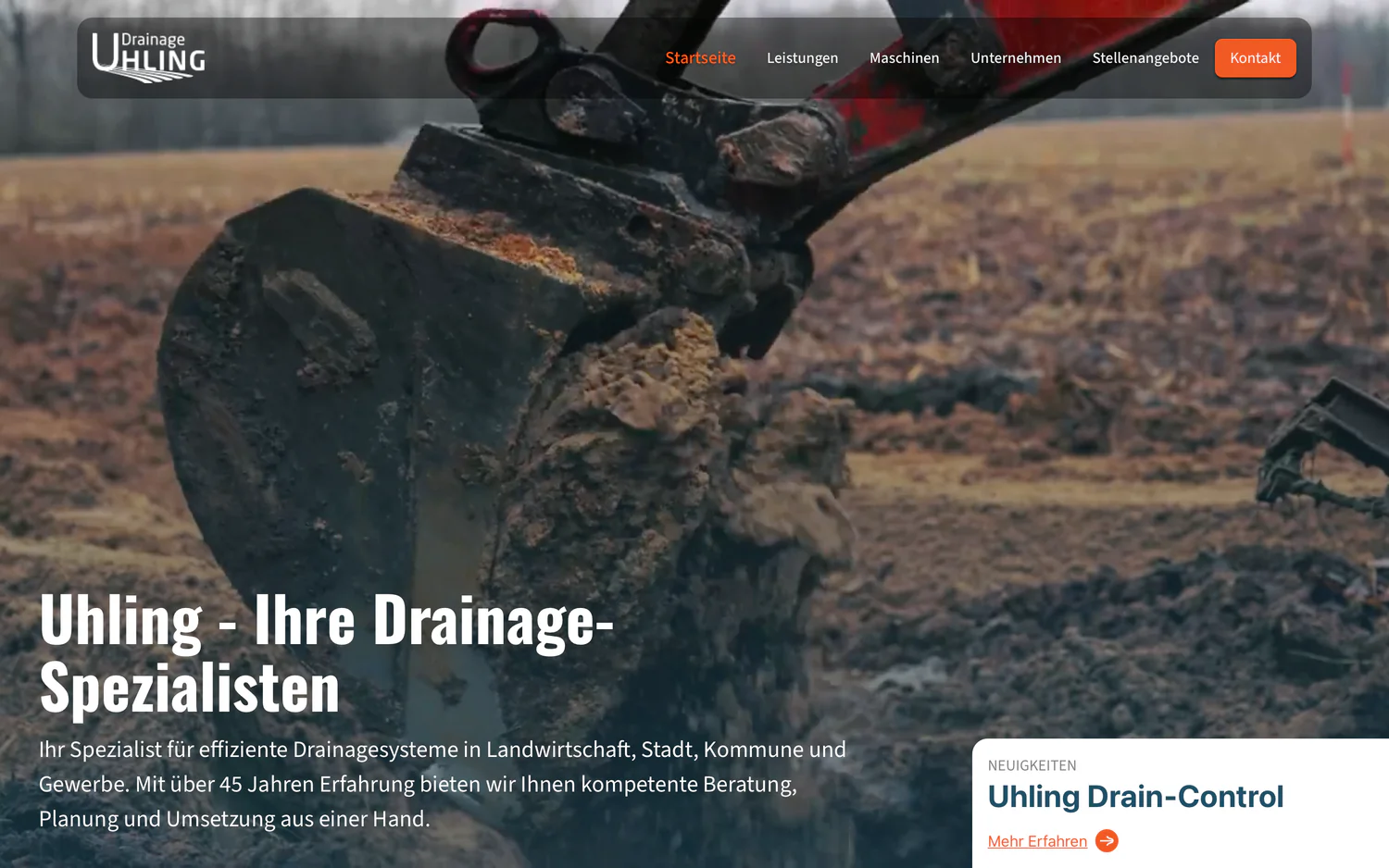 Drainage Uhling — drainage-uhling.de