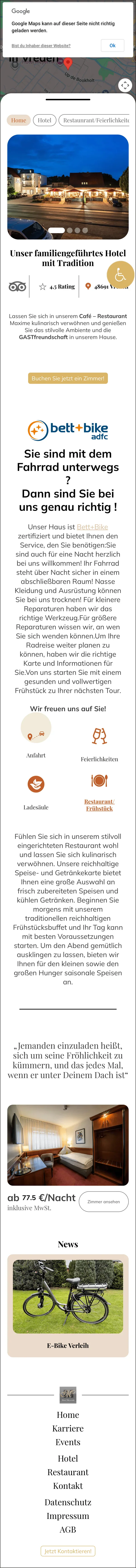 Hotel Meyerink mobile — hotel-meyerink.de