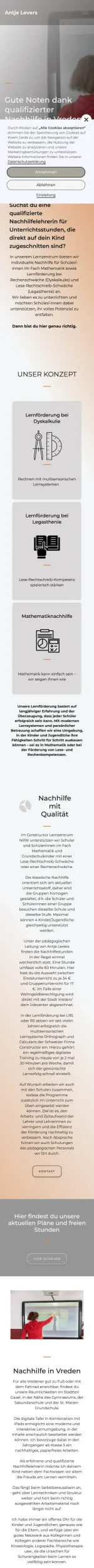 Lernen Vreden mobile — lernen-vreden.de