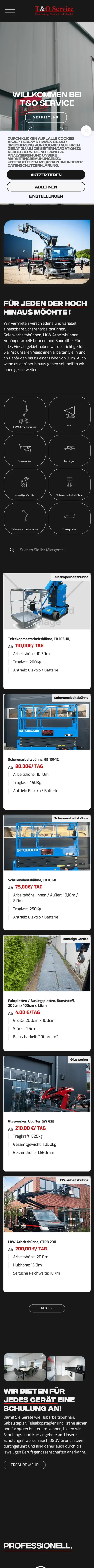 T&O Service mobile — mieten-vreden.de