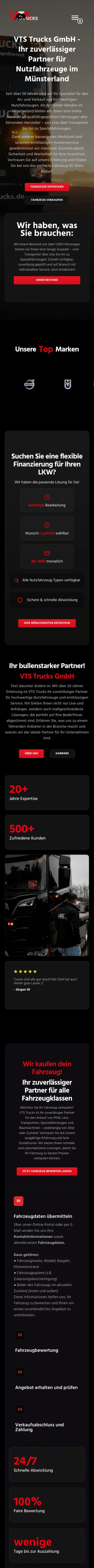 VTS Trucks GmbH mobile — vts-trucks.de